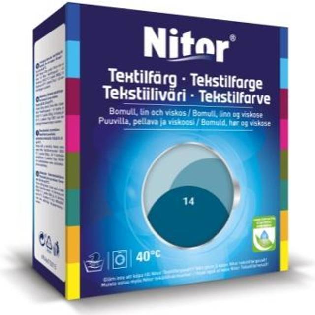 Billede af Nitor Tekstilfarve Petrol